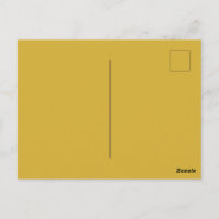 Tarjeta postal de metal dorado elegante para ocasi