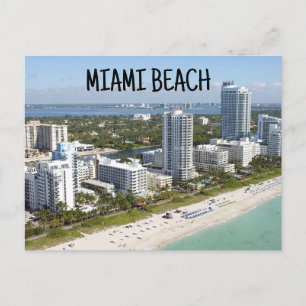 TARJETA POSTAL DE MIAMI BEACH FLORIDA TARJETAS POS