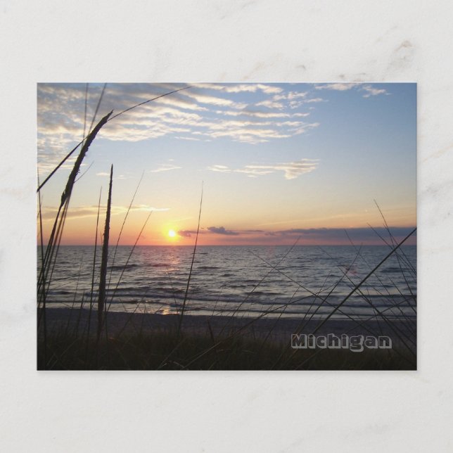 Tarjeta postal de Michigan (Anverso)