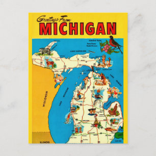 Tarjeta postal de Michigan State