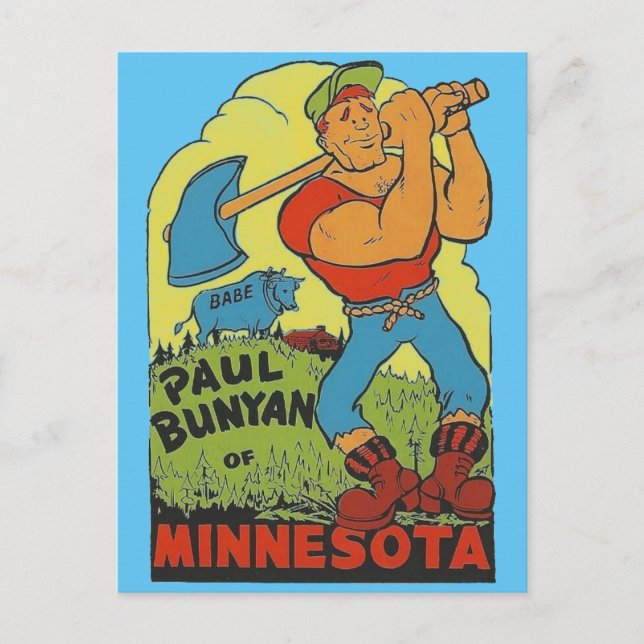 Tarjeta postal de MINNESOTA (Anverso)