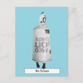 Tarjeta postal de moda Guay Rubber Chicken