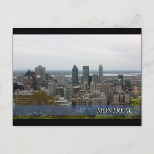 Tarjeta postal de Montreal, Canadá