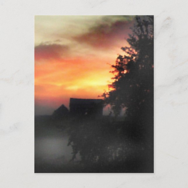 Tarjeta postal de Morning Has Broken (Anverso)