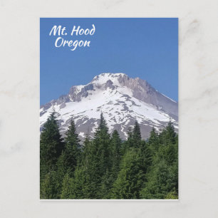 Tarjeta postal de Mt. Hood Oregon Ski Bowl