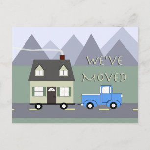 Tarjeta Postal de Mudanza