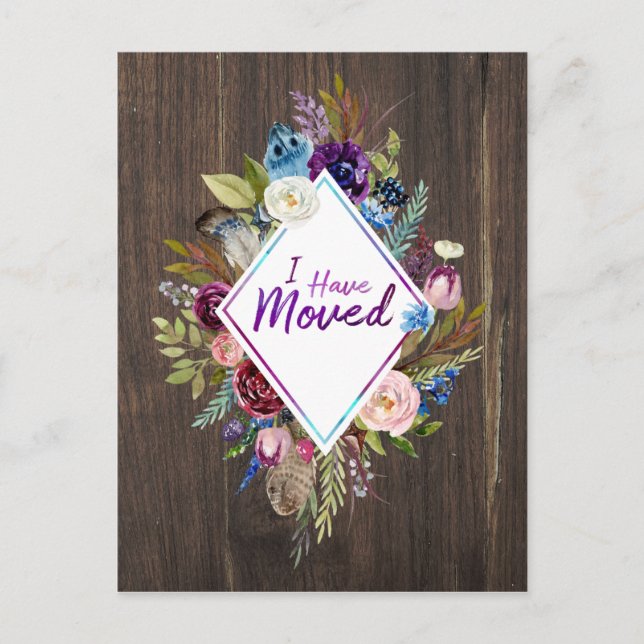 Tarjeta Postal de Mudanza Espíritu Libre (Anverso)