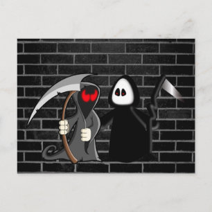 Tarjeta postal de muerte de Paro Griego