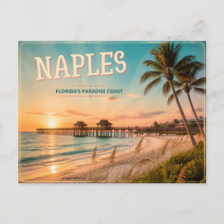 Tarjeta Postal de Nápoles Florida