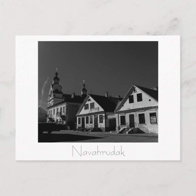 Tarjeta postal de Navahrudak Навагрудак Belarus Бе (Anverso)