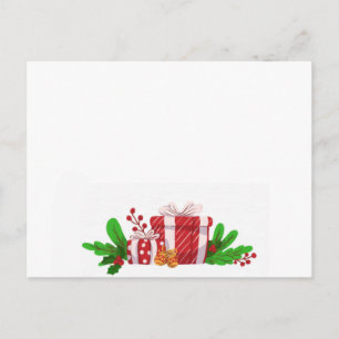 Tarjeta Postal de Navidad