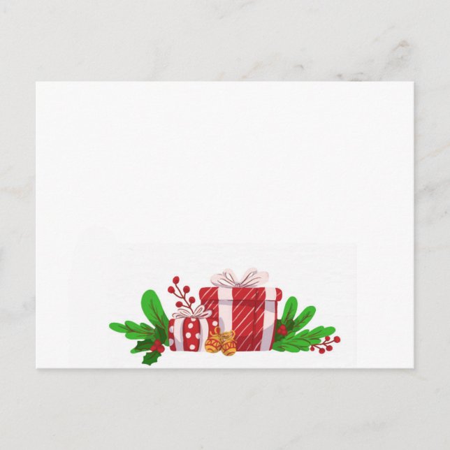 Tarjeta Postal de Navidad (Anverso)