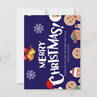 Tarjeta postal de navidad