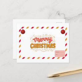 Tarjeta postal de Navidad
