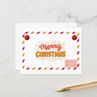 Tarjeta postal de Navidad