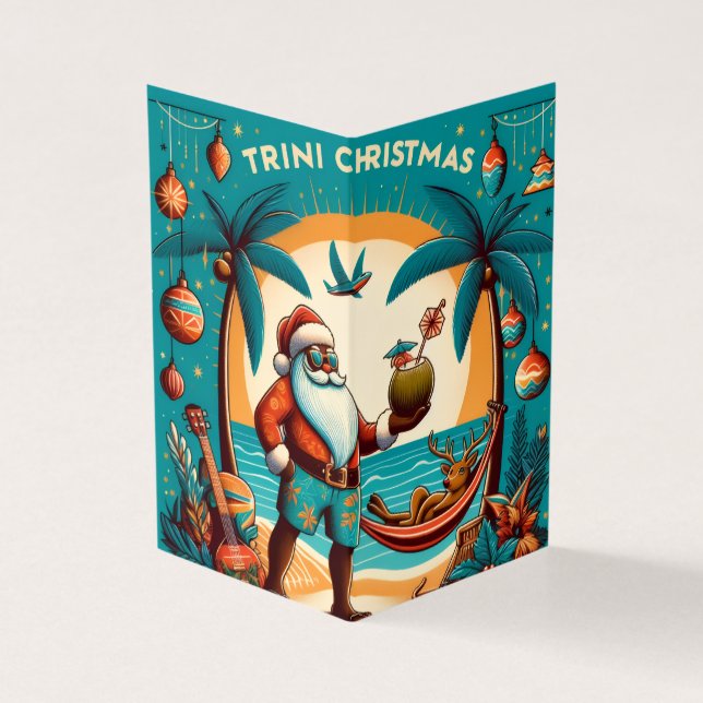 TARJETA POSTAL DE NAVIDAD TRINI (Exterior)