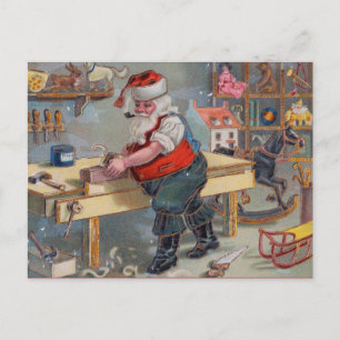 Tarjeta postal de Navidad vintage
