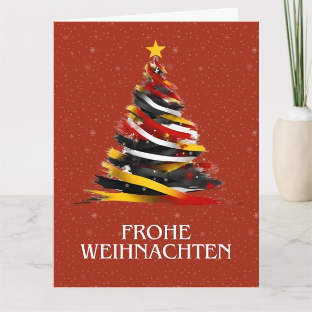 TARJETA POSTAL DE NAVIDADES ALEMANES (Anverso)