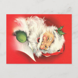 Tarjeta postal de Navidades de Santa Vieja Wining