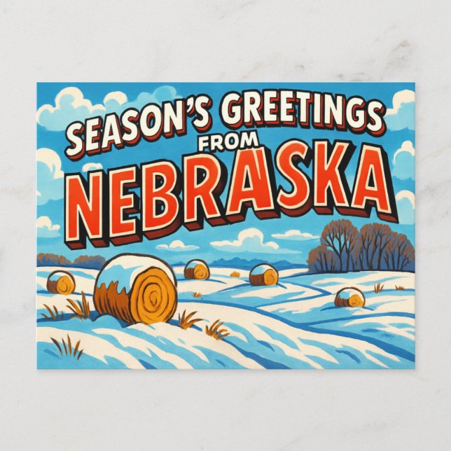 Tarjeta postal de NEBRASKA (Anverso)