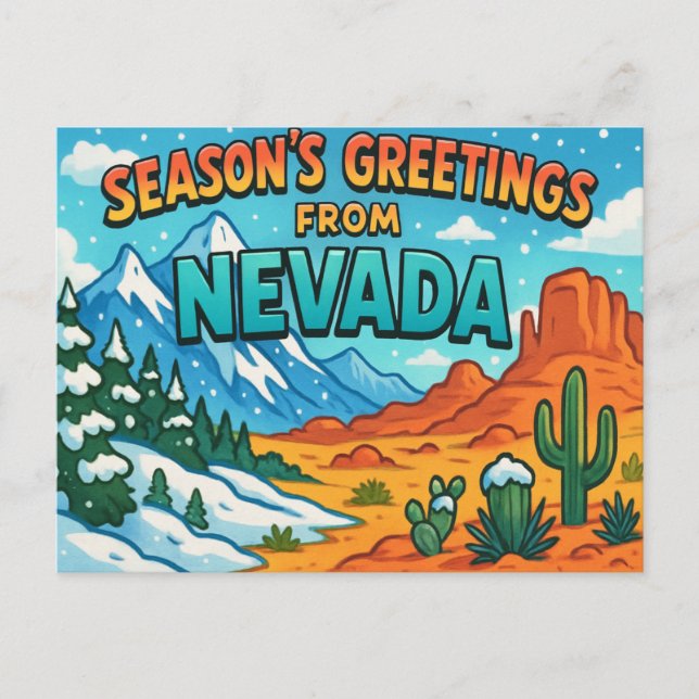 Tarjeta postal de NEVADA (Anverso)