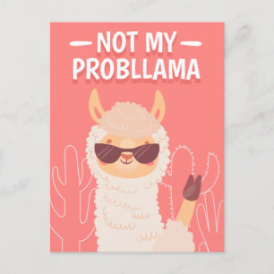 Tarjeta Postal de No ProbLlama
