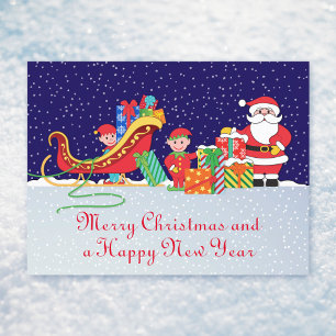 Tarjeta postal de Nochebuena