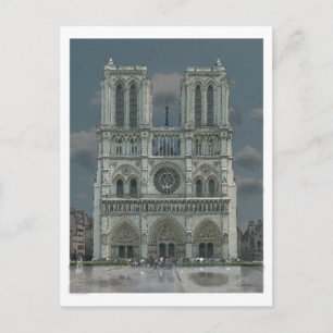 Tarjeta postal de Notre Dame