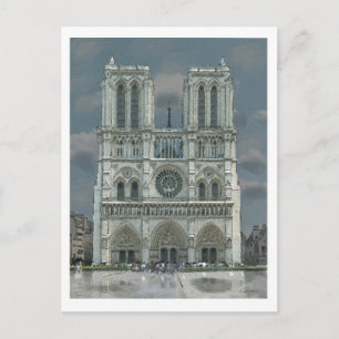 Tarjeta postal de Notre Dame