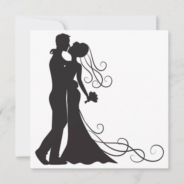 Tarjeta postal de novias y novios (Anverso)