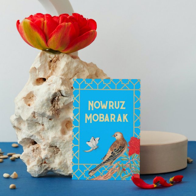 Tarjeta postal de Nowruz Mobarak Songbird (Subido por el creador)
