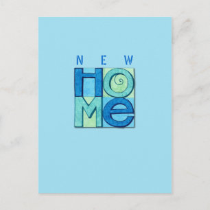 Tarjeta postal de nueva casa