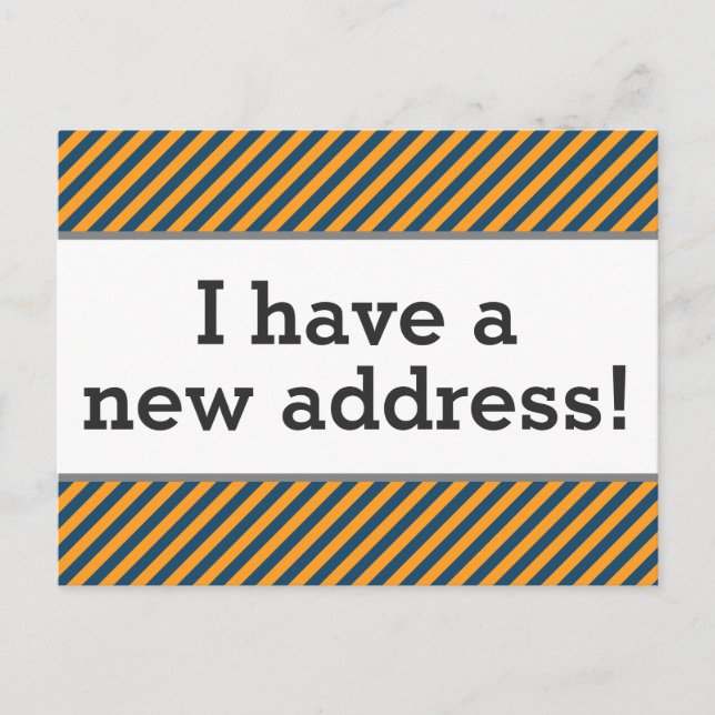 Tarjeta postal de nueva casa limpia, elegante y re (Anverso)