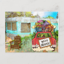 Tarjeta postal de nueva dirección