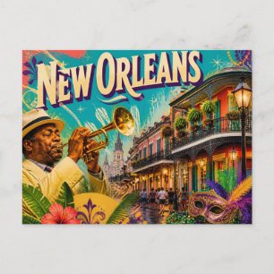 Tarjeta Postal de Nueva Orleans