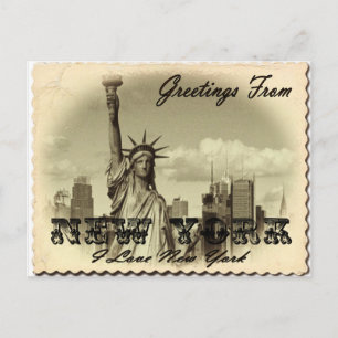 Tarjeta postal de Nueva York