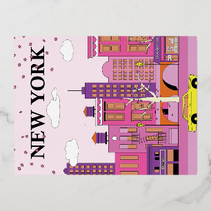 tarjeta postal de Nueva York
