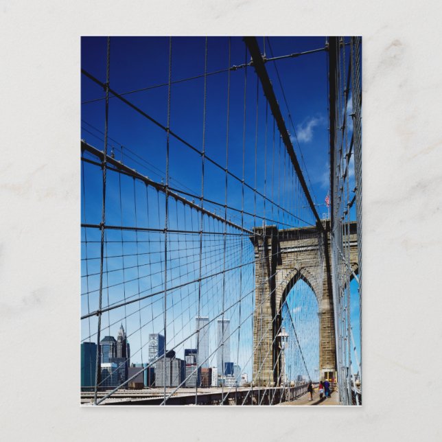 Tarjeta postal de Nueva York de época (Anverso)