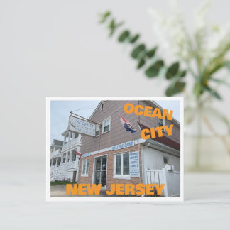 Tarjeta postal de Ocean City Nueva Jersey