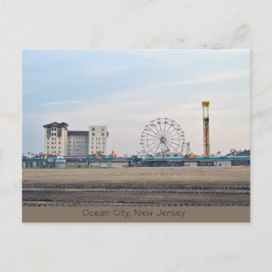 Tarjeta postal de Ocean City, Nueva Jersey