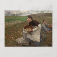 Tarjeta postal de octubre de Jules Bastien-Lepage