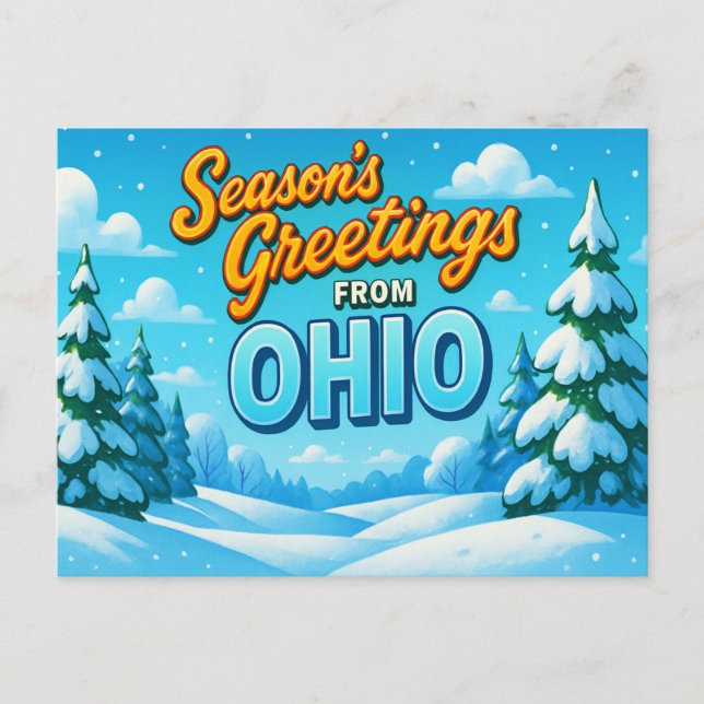 Tarjeta postal de OHIO (Anverso)