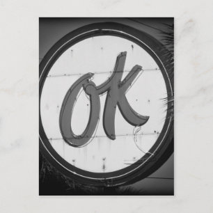 Tarjeta postal de OK