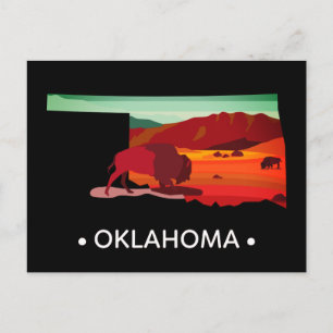 Tarjeta postal de Oklahoma