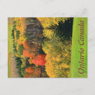 Tarjeta postal de Ontario Canadá