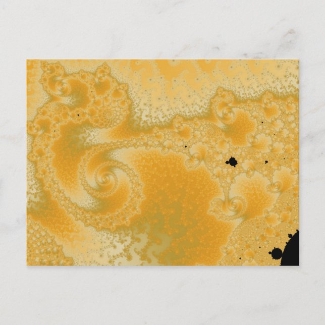 Tarjeta Postal de Oro Fundido (Anverso)