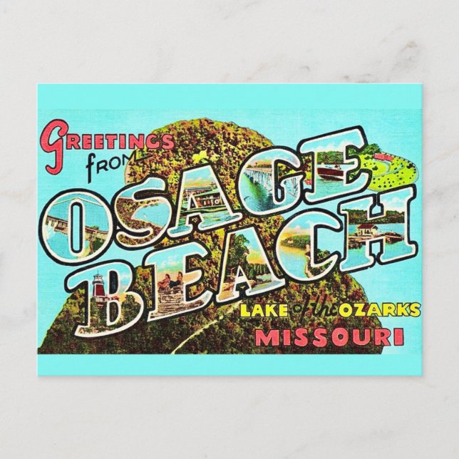 Tarjeta postal de Osage Beach  (Anverso)