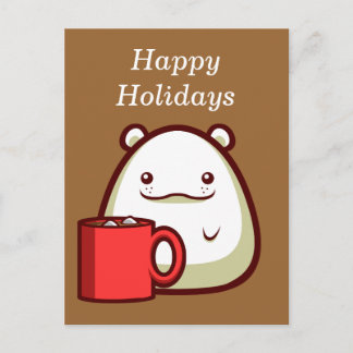 Tarjeta postal de oso polar
