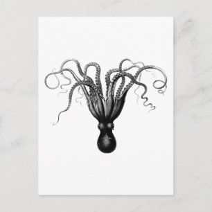 TARJETA POSTAL DE OTOPUS DE VINTAGE