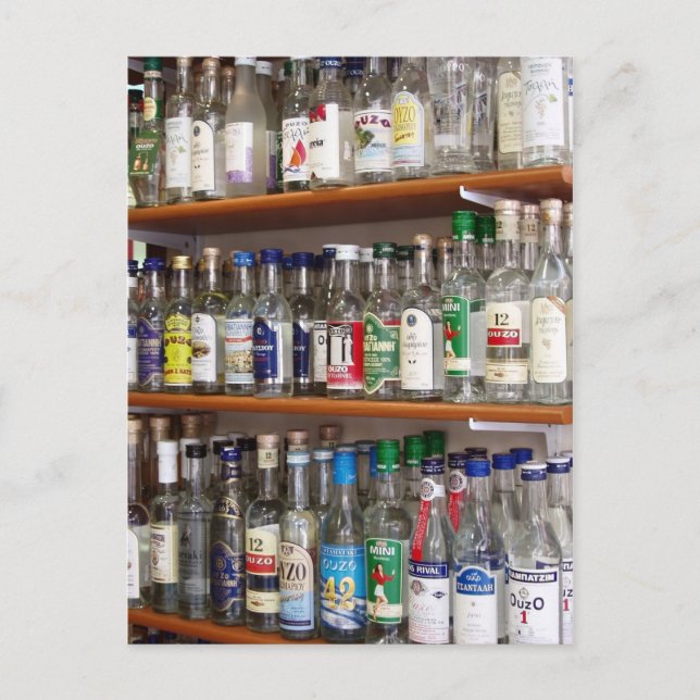 Tarjeta postal de Ouzo (Anverso)